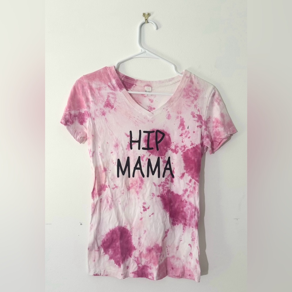 Belly Boxes Hip Mama Tie Dyed Tshirt